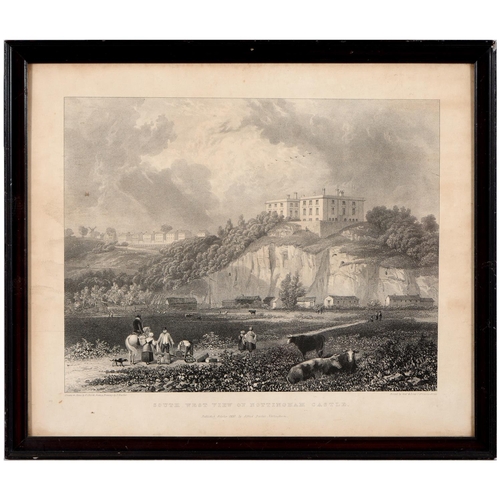 420 - Nottingham interest. After Samuel and Nathaniel Buck - South View of Nottingham from the Rye Hills i... 