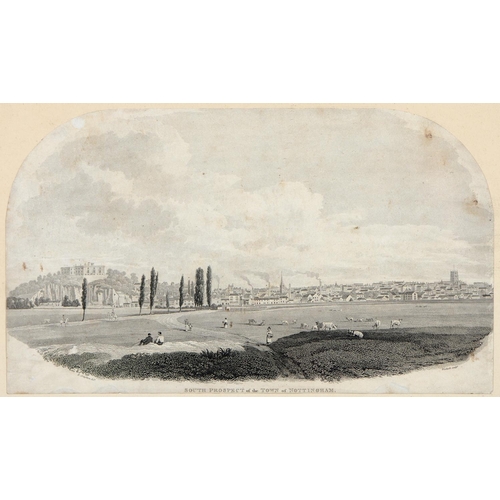 420 - Nottingham interest. After Samuel and Nathaniel Buck - South View of Nottingham from the Rye Hills i... 