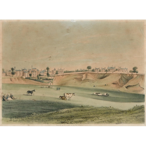 420 - Nottingham interest. After Samuel and Nathaniel Buck - South View of Nottingham from the Rye Hills i... 