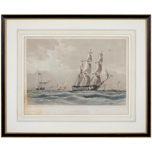 439 - By and after the Rev. Henry John Vernon (Fl. mid 19th c) - HMS Superb Sailing from Spithead June 23r... 