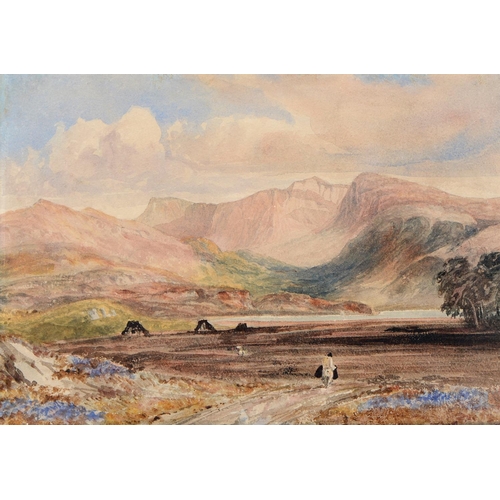 463 - Attributed to Peter De Wint OWS (1784-1849) - Cader Idris, watercolour, 22 x 31cmProvenance: Abbott ... 