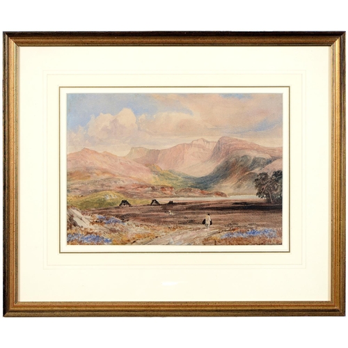 463 - Attributed to Peter De Wint OWS (1784-1849) - Cader Idris, watercolour, 22 x 31cmProvenance: Abbott ... 