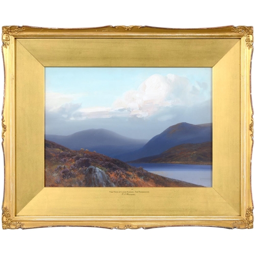 472 - Frederick John Widgery (1861-1942) - The Head of Loch Achray; Ben Venue from Loch Achray, a pair, bo... 