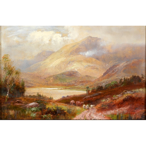 475 - William Lakin Turner (1867-1936) - Old Man of Coniston, signed and dated 1898, signed and dated agai... 