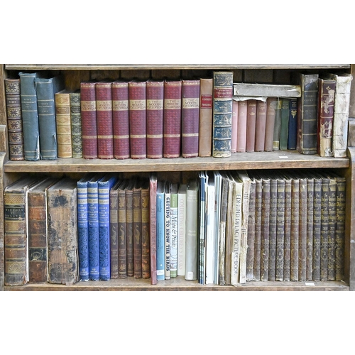 1345 - Books. 5 shelves of general stock, early 19th c and later, comprising Dulac's Picture Book, original... 