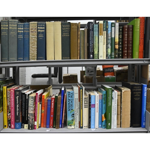 1364 - Books. 4 shelves of general stock, late 19th c and later, including sixteen Folio Society volumes, B... 