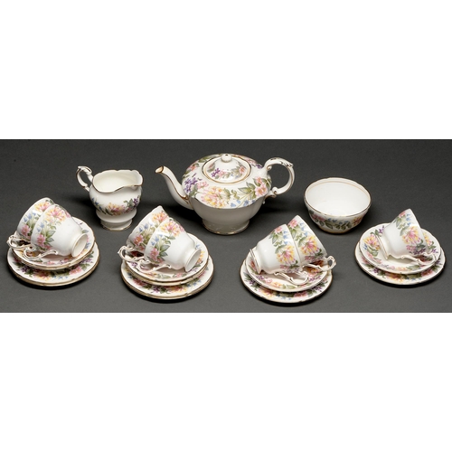 523 - A Paragon Country Lane pattern tea service, printed mark