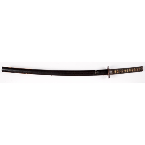 992 - A Katana possibly Mino in Koshirae.

Sugata: Shinogi-Zukuri Iori-mune with shallow tori-zori
Nagasa:... 