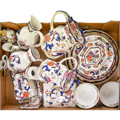 1412 - A quantity of Mason's Ironstone Mandarin pattern tea, dinner and trinket ware