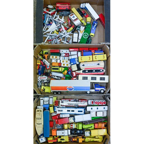 1422 - A quantity of Matchbox, Corgi die cast and other toys