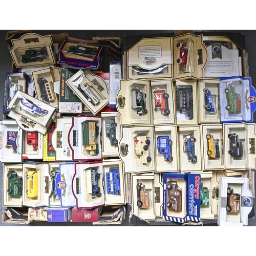 1021 - Diecast Vehicles.  An extensive collection of boxed vintage cars, sports cars, public transport  and... 