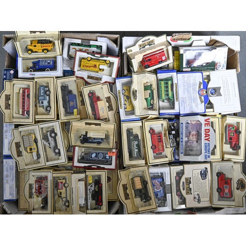 1021 - Diecast Vehicles.  An extensive collection of boxed vintage cars, sports cars, public transport  and... 