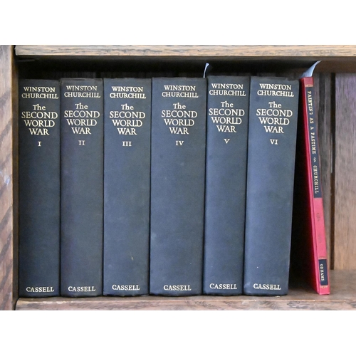 1092 - Books. Churchill (Winston), The Second World War, six-volume set, all first editions but for the sec... 