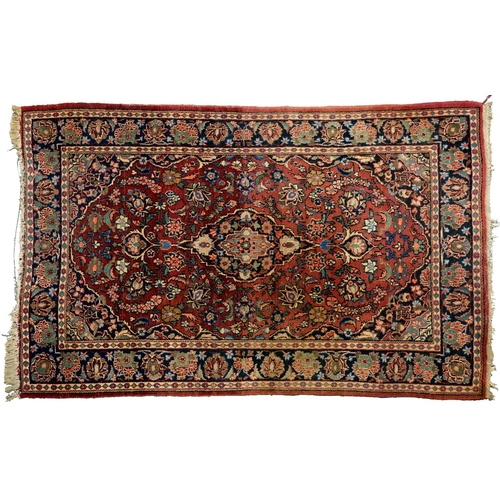 1281 - Two rugs, 133 x 203cm and 220 x 315cm