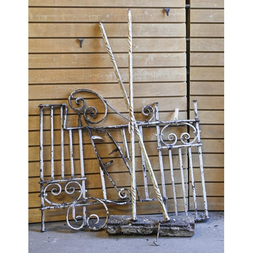 1396 - Miscellaneous wrought iron railings, etc