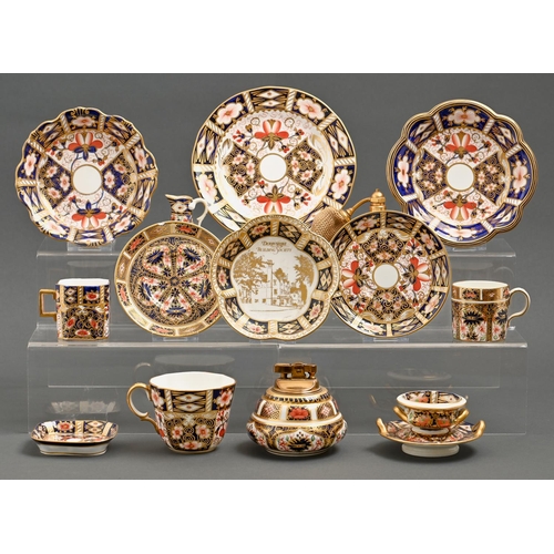 804 - Miscellaneous Royal Crown Derby Imari and Witches pattern tea and ornamental ware, early - late 20th... 