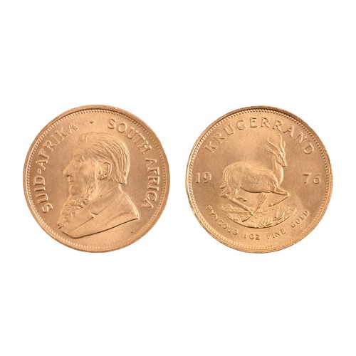 108B - Gold coin. South Africa, Krugerrand, 1976