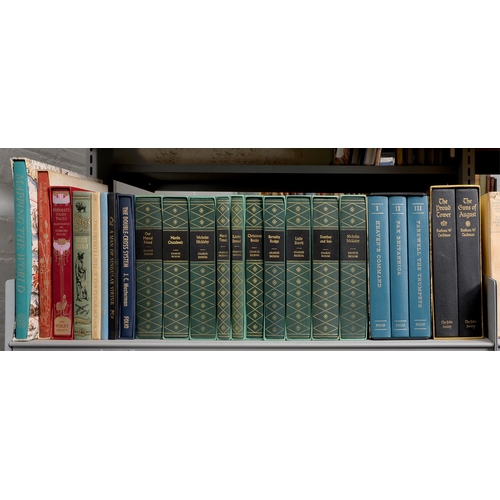 101 - Folio Society. Approximately 59 volumes, including Thomas Hardy's works, some Dickens, Perrault's Fa... 