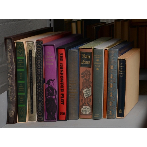 101 - Folio Society. Approximately 59 volumes, including Thomas Hardy's works, some Dickens, Perrault's Fa... 