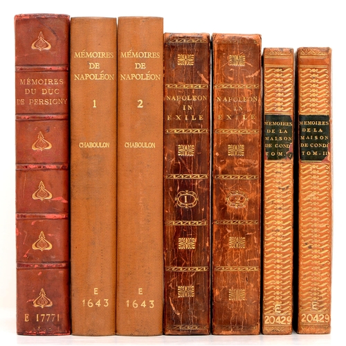 103 - French History. O'Meara (Barry E.), Napoleon in Exile, two-volume set, fifth edition, London: Printe... 