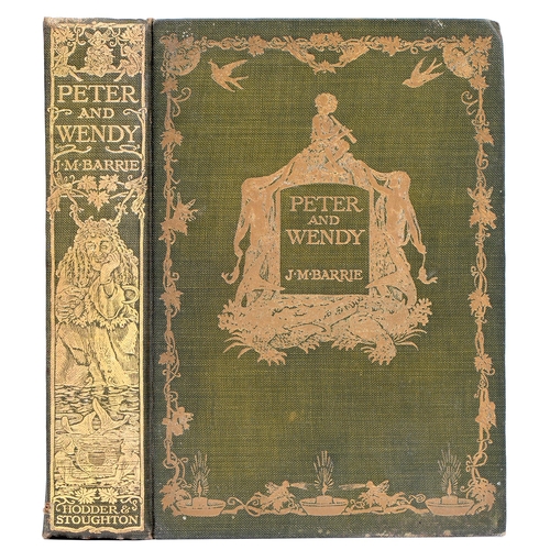 112 - Illustrated Book. Barrie (J.M.) & Bedford (F.D., illustrator), Peter and Wendy, first edition, L... 