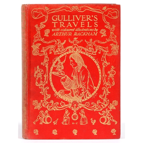 120 - Illustrated Books. Rackham (Arthur, illustrator) & Swift (Jonathan), Gulliver's Travels, into Se... 