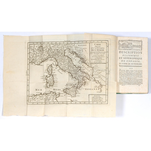 196 - Roman Historiography in the European Enlightenment. Description historique de l'Italie en forme de d... 