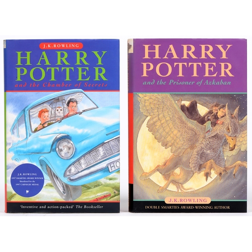 197 - Rowling (J.K.), Harry Potter and the Chamber of Secrets, [&] the Prisoner of Azkaban, both first... 