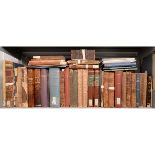 210 - Theology in Nottinghamashire. A collection of approx. 50 volumes, 18th & 19th c, local clerics, ... 