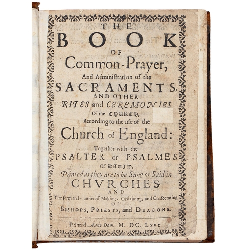 221 - Unrecorded BCP Title-Page. The Book of Common-Prayer, And Administrations of the Sacraments, and oth... 