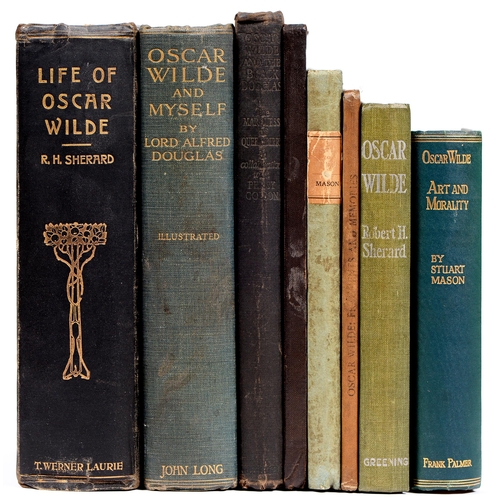 228 - Wilde (Oscar), eight studies, including Gide (André) & Mason (Stuart, editor), Oscar Wilde: A St... 