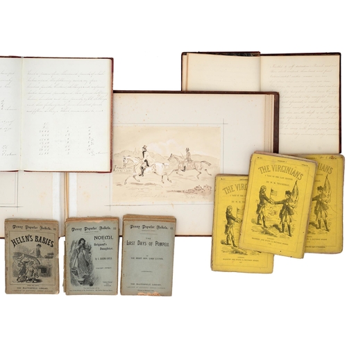 307 - Miscellaneous Books & Manuscripts. A Fox-Hunting Poem in the Mid-19th Century. The Captive Fox: ... 