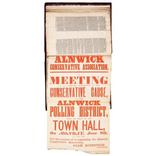 315 - Northumberland. Alnwick  Board of Guardians, 1884-91, a Victorian collection of earlier and contempo... 