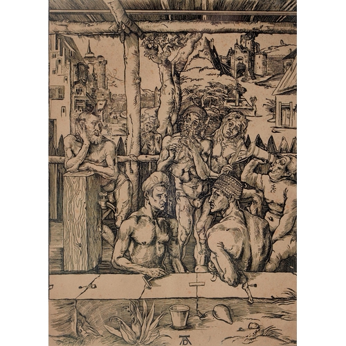 354 - Albrecht Dürer (1471-1528) - The Flight into Egypt, [no. 14 from the 20 of the Life of the Virgin se... 