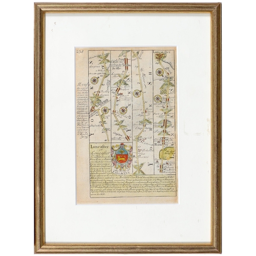 368 - Robert Morden (c. 1650-1703) -  Herefordshire, double-page county map, [London]: Sold by Abel Swale,... 