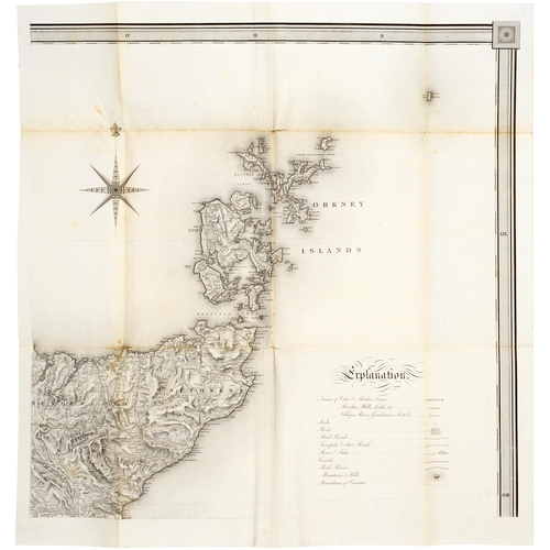 369 - Scotland. John Crane Dower & T. Harwood after F.A. & G.W. Carrington - A Map of Scotland, Di... 