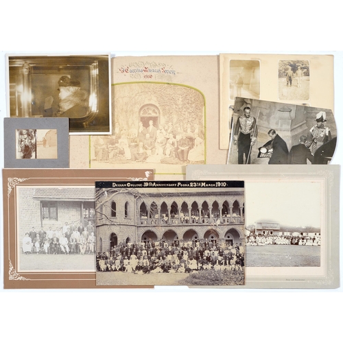 386 - Photography. Approx. 100 miscellaneous photographs, 19th c and later, including [India] th... 