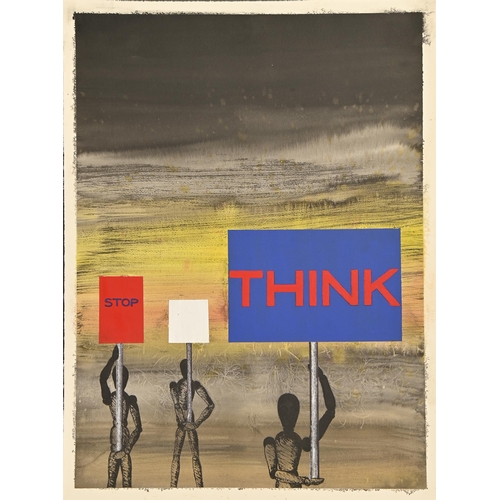 671 - Derek Carruthers (1935-2021) - Stop, Think and other subjects, titled or untitled (lay figures), 20,... 