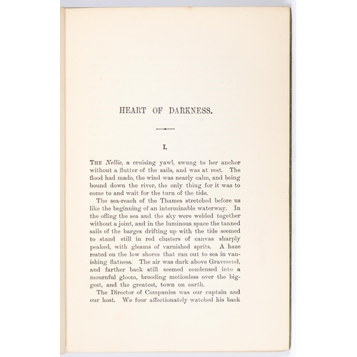 69 - Conrad (Joseph), Youth: A Narrative and Two Other Stories, first edition, Edinburgh and London: Will... 