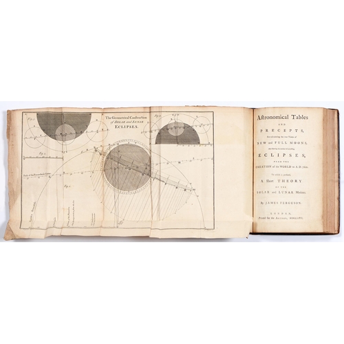 92 - Enlightenment Mathematics and Astronomy. An 18th c sammelband of four works, comprising Ferguson (Ja... 