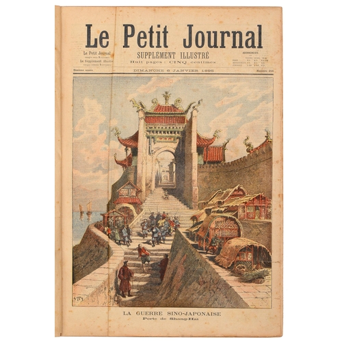 97 - Fashion. [Fin de siècle] La mode illustrée, 1894, in-text illustrations, some colour, contemporary r... 