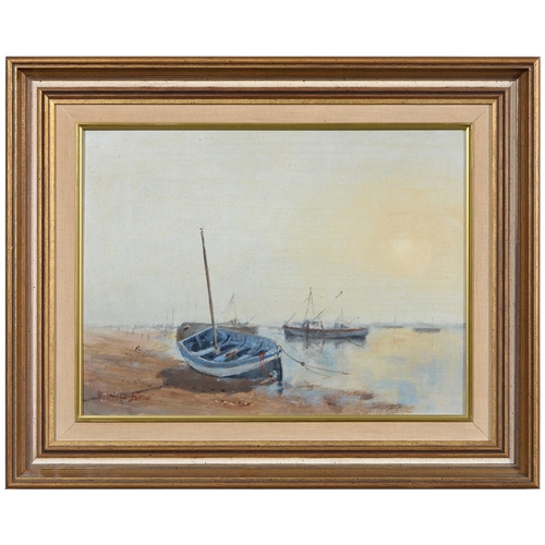 1024 - William Burns (1923-2010) - The River Esk above Whitby; Early Morning on the Suffolk Coast; Holy Tri... 