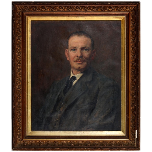 1056 - English School, early 20th c – Portrait of a Gentleman said to be a Member of the Pankhurst Fa... 