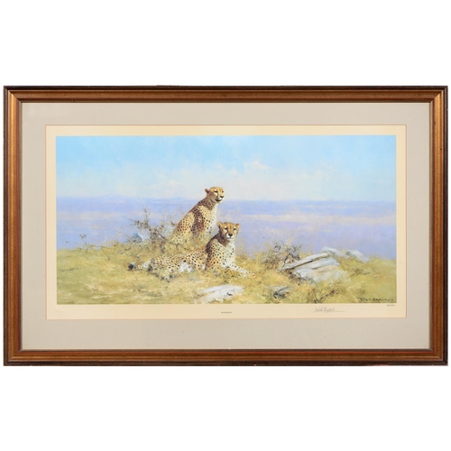 1073 - David Shepherd OBE, FRSA (1931-2017) - The Ivory is Theirs; Serengeti, two, reproductions printed in... 