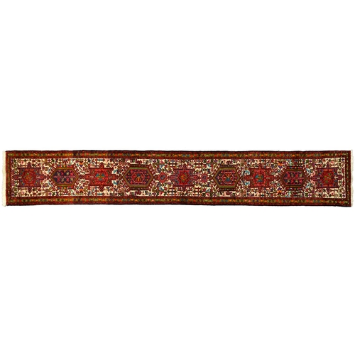 1151 - A Persian Karaja runner, 62 x 396cm