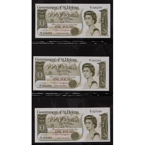 505 - Pound Notes, Bahamas, Elizabeth II, Sweeting/Burnside A/3+6 VF-EF; Bermuda, Elizabeth II, 1952, G/1+... 