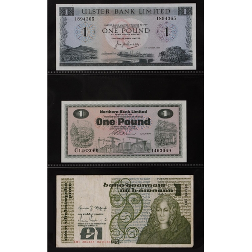 506 - Northern Ireland, Pound Notes, Belfast Banking 1939 E/L VF+ (2); Provincial Bank, 1937 un-numbered V... 