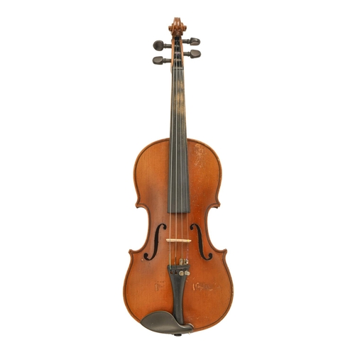 884 - A violin, length of back 34cm