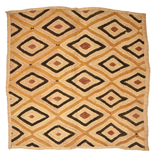 912 - A Kasai woven hanging, approximately 65 x 65cm