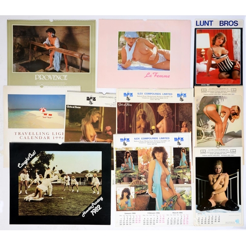 915 - Various photographers. A collection of glamour calendars